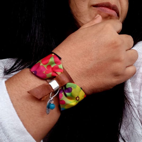 Pulsera Meelo flores XL - Imagen 4