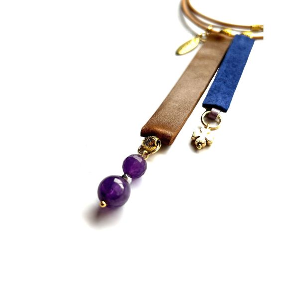 Collar Ahura Gold Energía Acuario - Imagen 2
