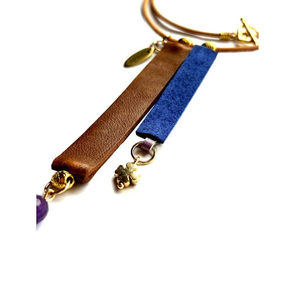 Collar Ahura Gold Energía Acuario - Imagen 4