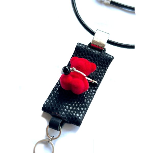 Collar Oso Rojo - Imagen 3