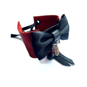 Pulsera Meelo Moño Negro XL