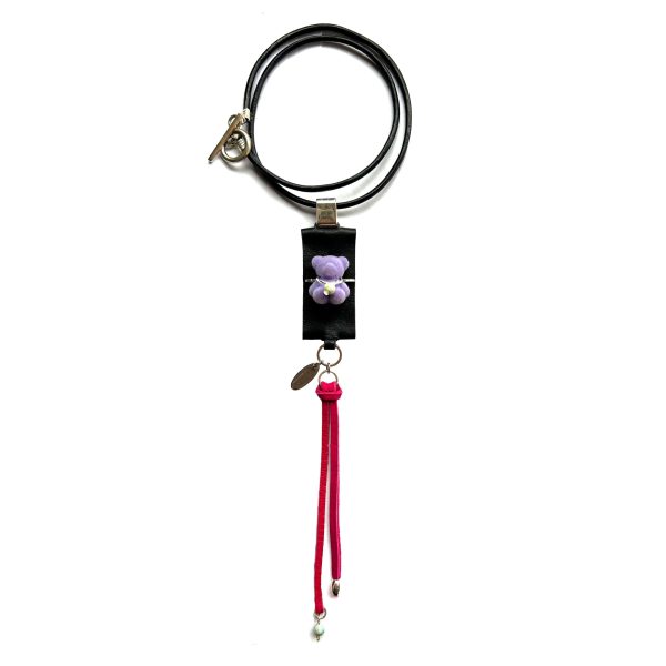 Collar Oso Violeta