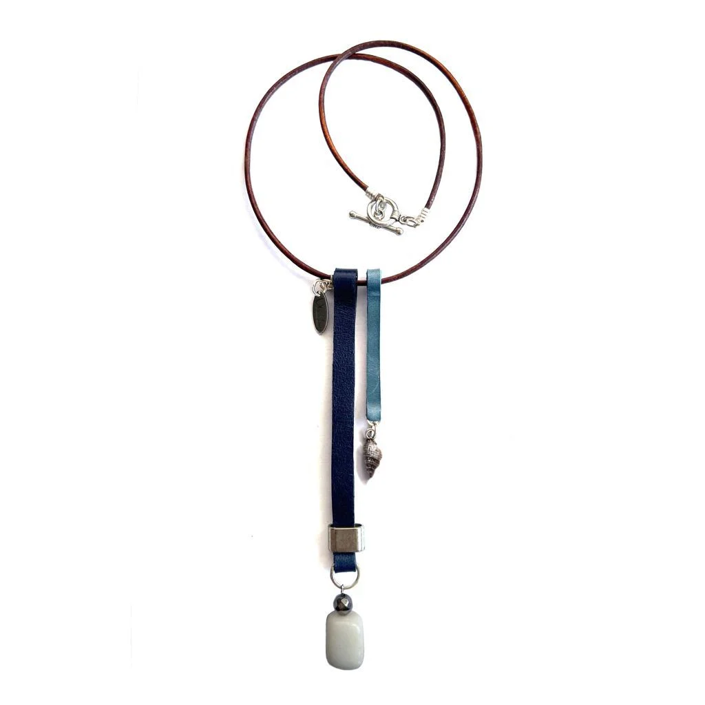 Collar Ulises Azul Energía Piscis