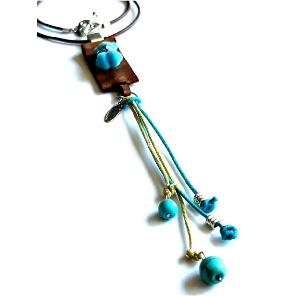 Collar Oso Azul Energía Piscis